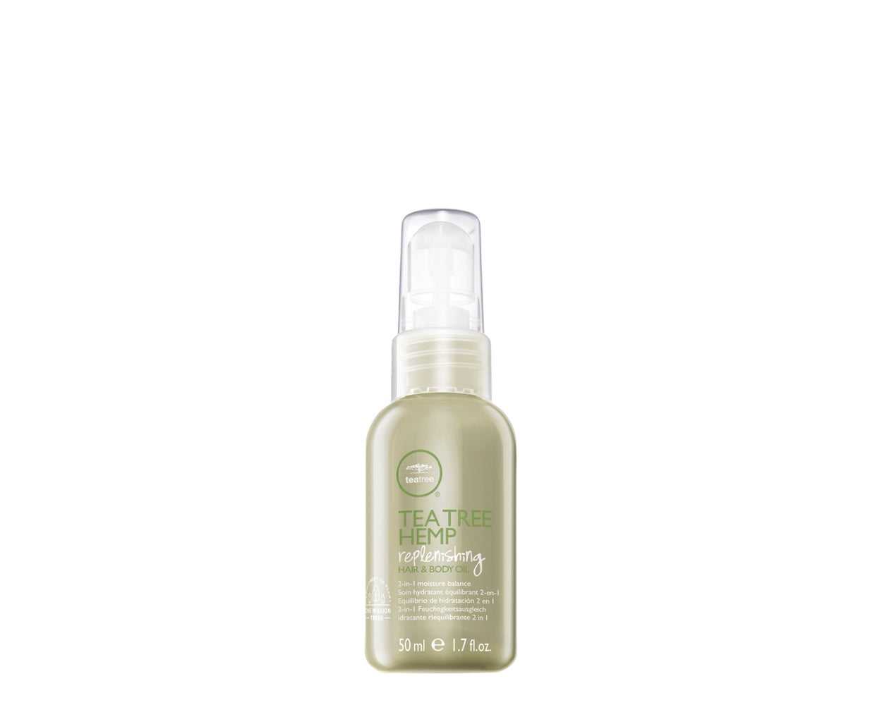 Tea Tree Hemp Replenishing Hair & Body Oil 50ml